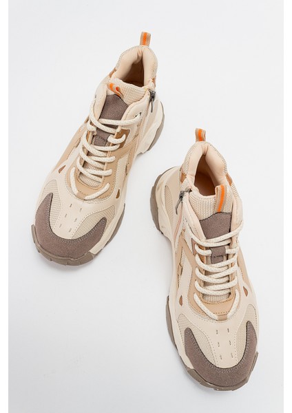 Lowel Bej-Kahve Kadın Spor Bot modelleri