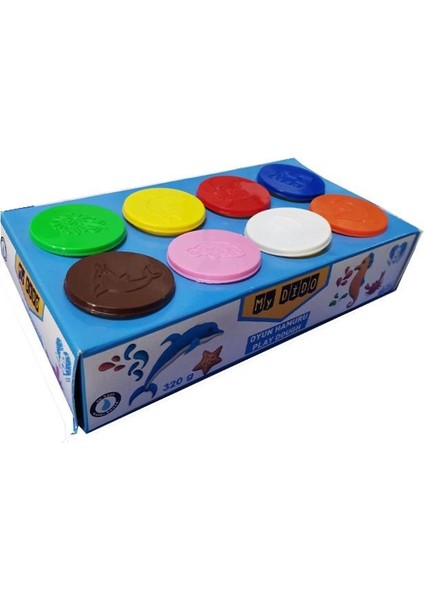 Oyun Hamuru 8 Li 320 gr My Dido Oyun Hamur Seti 8 Renk Okul Anasınıfı Okul Öncesi fiyatları