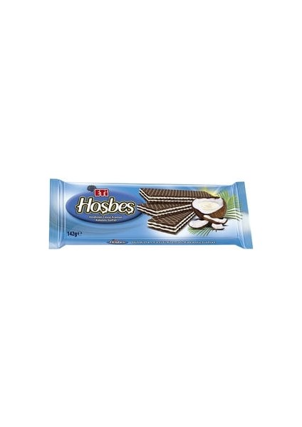 Hoşbeş Hindistan Cevizi Kremalı Gofret 142 gr ( 12 Adet )