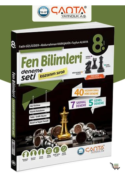 Çanta Yayınları 8. Sınıf Fen Bilimleri Kazanım Sıralı Deneme Seti