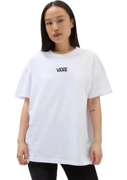 Flying V Oversized Beyaz T-Shirt
