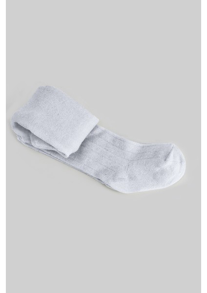 Bistyle Basic Penye Tekli Külotlu Çorap BS1000 Gri Melanj Gri Melanj modelleri