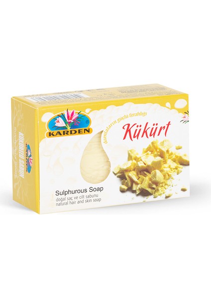 Kükürt Sabunu 150 gr x 6 Adet