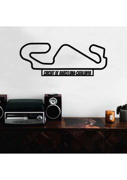 Circuit De Barcelona-Catalunya Metal Tablo