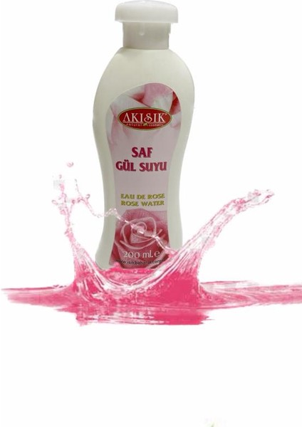 Gül Suyu Saf Içilebilr 200 Ml.