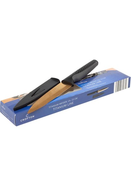 Titanyum Bronz Renk Bıçak 23 cm