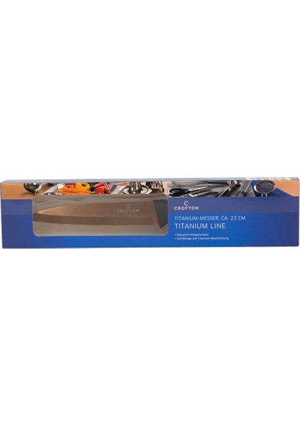 Titanyum Bronz Renk Bıçak 23 cm modelleri