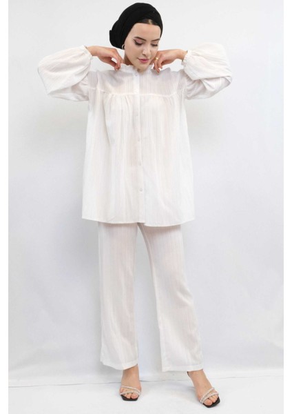 Robalı İkili Takım Ekru