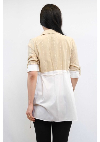 Pıt Pıt Desen İkili Takım Bej fiyatları