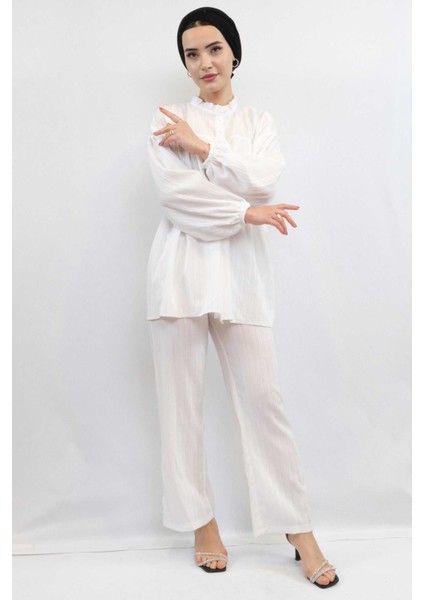 Robalı İkili Takım Ekru modelleri