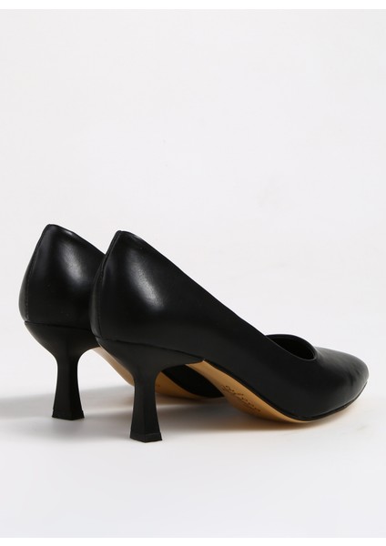 Siyah Kadın Topuklu Ayakkabı Snıpe modelleri