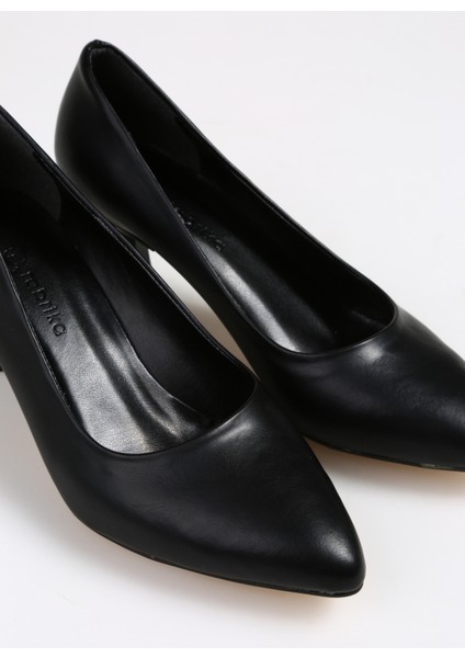Siyah Kadın Topuklu Ayakkabı Snıpe indirimleri