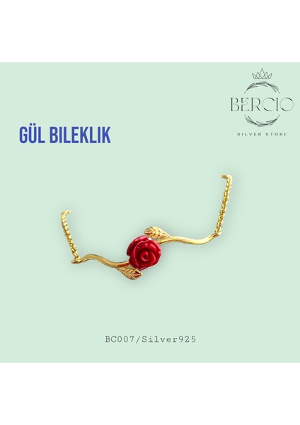 Gül Bileklik Gold