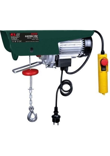 Klpro KLV250 250500 kg Elektrikli Vinç