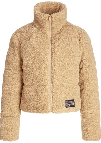 Jxısa Teddy Puffer Jacket Otw Kadın Bej Mont 12240601-Beige