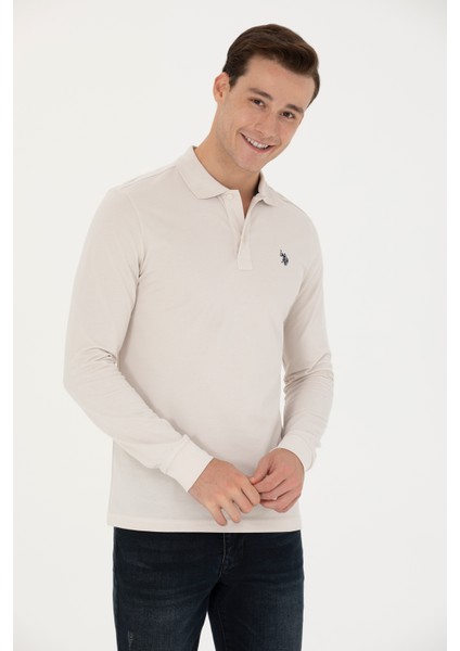 Polo Yaka Taş Erkek Sweatshirt 1639108