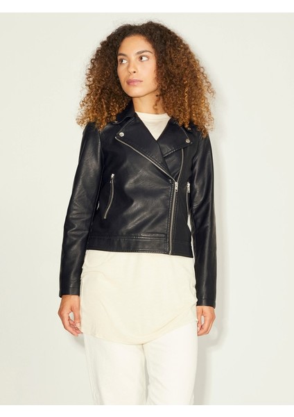 Jjxx Biker Siyah Kadın Pu Deri Ceket 12206262 fiyatları