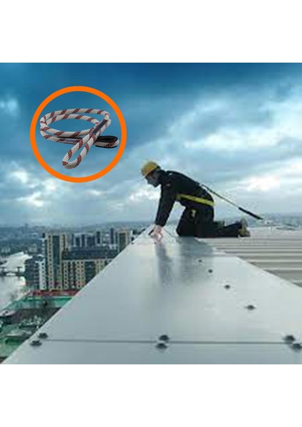 Safaset Iş Kazası Iş Sağlığı Güvenlik Önlem Yüksek Yer Düşme Düşüş Önleme Yaşam Halatı 12 mm 1 .2 M fırsatları