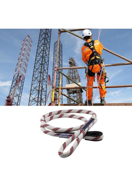 Safaset Iş Kazası Iş Sağlığı Güvenlik Önlem Yüksek Yer Düşme Düşüş Önleme Yaşam Halatı 12 mm 1 .2 M indirimleri