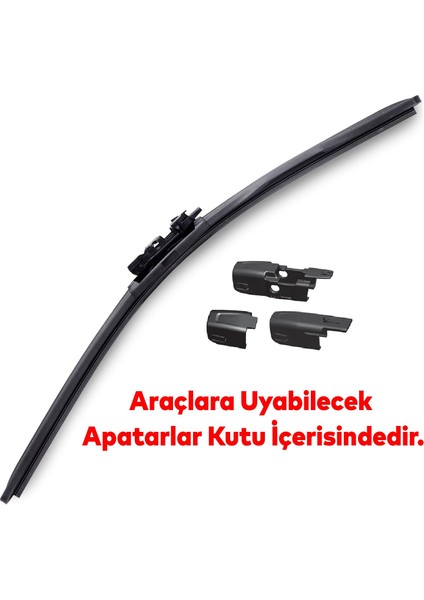 Vette Plus Multifit Araba Araç Otomobil Oto Ön Cam Arka Cam Silecek Muz Sileceği 350 mm 39682