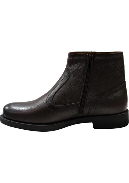 Deri Kürklü Anatomik Günlük Erkek Bot Kahverengi fiyatları