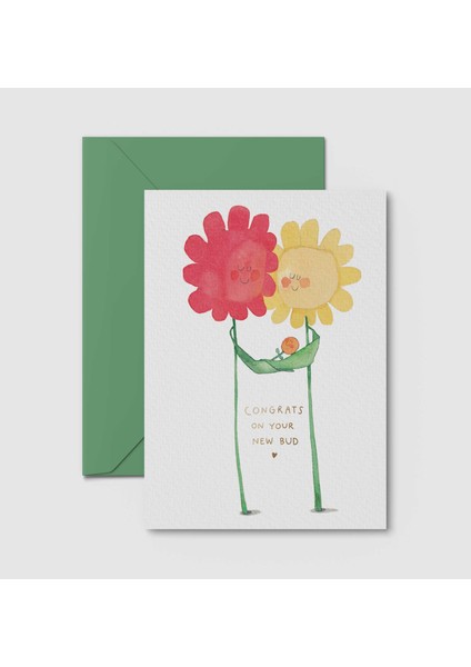 Kartpostal Tebrik Kartı & Zarf Happy Birthday Doğumgünü Iyi Ki Doğdun