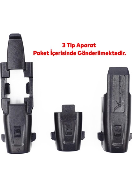 Vette Plus Multifit Araba Araç Otomobil Oto Ön Cam Arka Cam Silecek Muz Sileceği 410 mm 39684