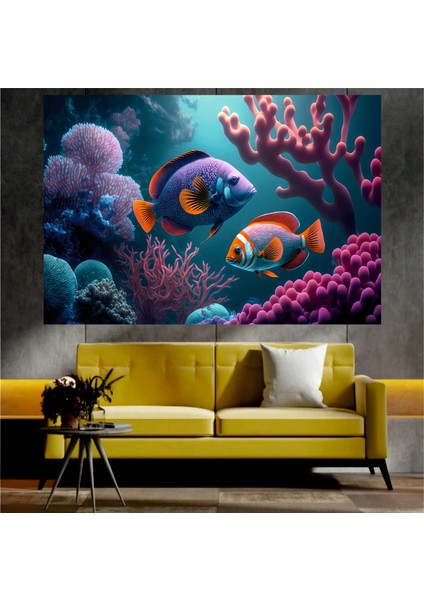 Homearths Sanatsal Dekoratif Duvar Tablosu