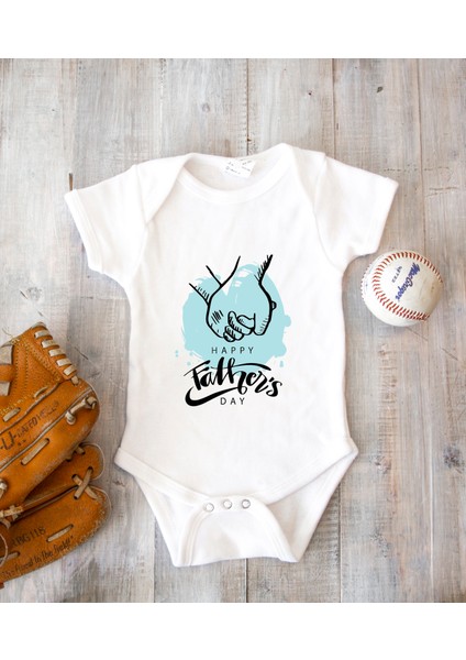 Kişiye Özel Baba Zıbın Body %100 Pamuk Babalar Günü Hediyesi