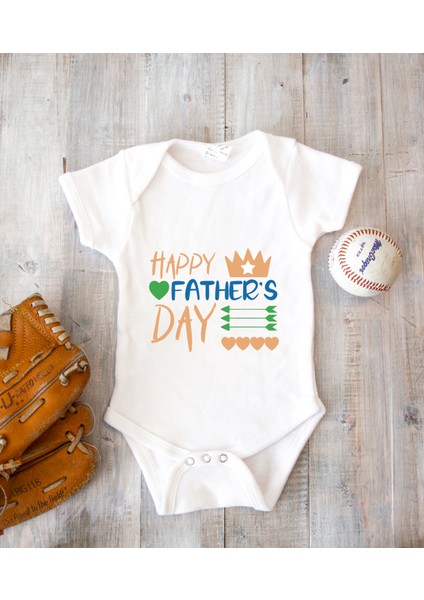 Kişiye Özel Baba Zıbın Body %100 Pamuk Babalar Günü Hediyesi