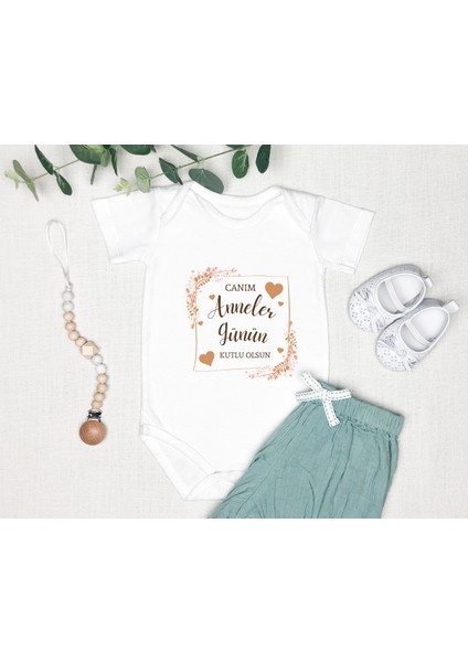 Anne Zıbın %100 Pamuk Body Anneler Günü Hediyesi Kişiye Özel Tasarlayabiliri