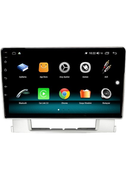 Opel Astra J Android 13 Multimedya Carplay 4gb RAM+64GB HDD Navigasyon Ekran