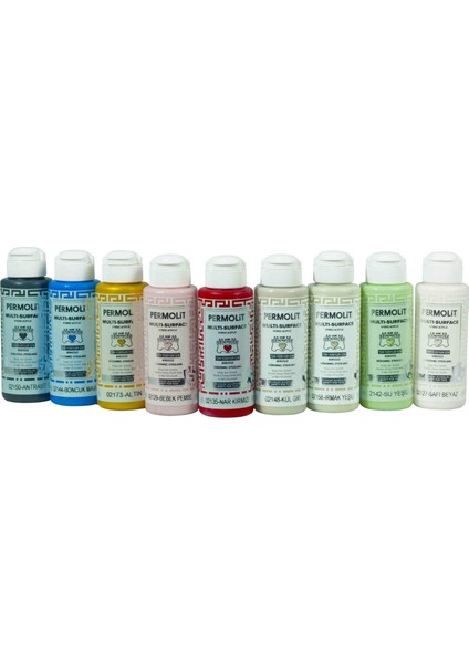 Multi Surface Akrilik Hobi Boyası Sedef Beyaz 120 Ml.
