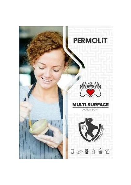 Multi Surface Akrilik Hobi Boyası Sedef Beyaz 120 Ml.