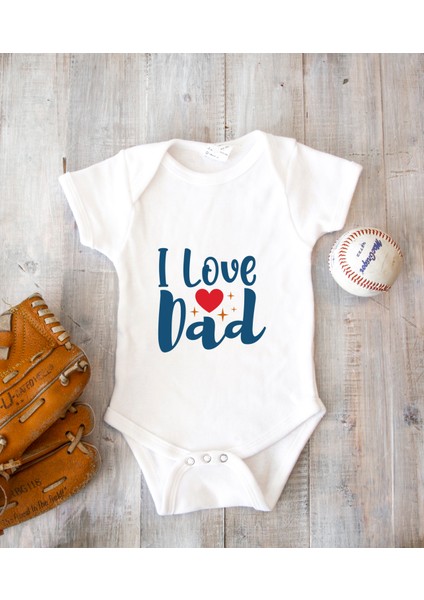 Kişiye Özel Baba Zıbın Body Pamuk Babalar Günü Hediyesi