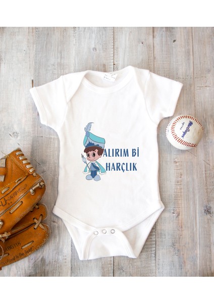 Isme Özel Isimli Baskı Yazılabilen Pamuk Sünnet Bebek Zıbın Body 050