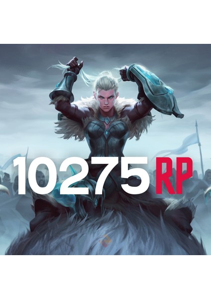League Of Legends 10275 Rp - Riot Points