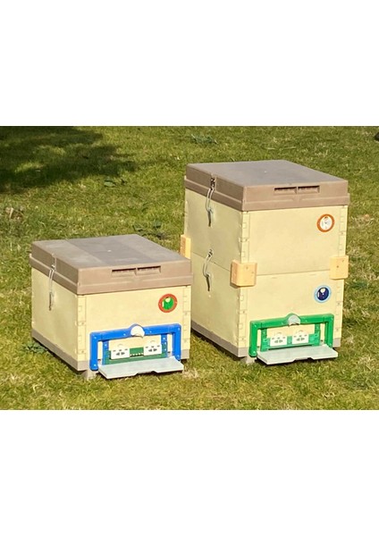 Sedef Beekeeping Plastik Termo Kovan 2 Katlı 10 Çerçevelik 04012