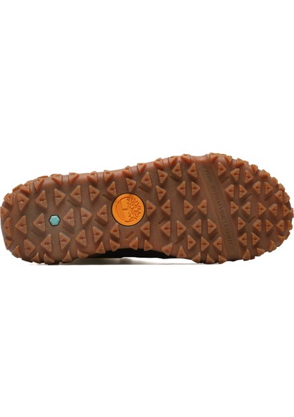 Mid Lace Up Waterproof Hiking Sarı Bot