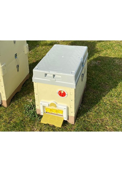 Sedef Beekeeping Plastik Termo Ruşet Kovan Tek Katlı 6 Çerçevelik,  04020