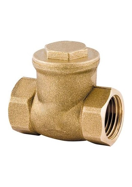 Sarı Metal Çalparalı Çekvalf 1/"