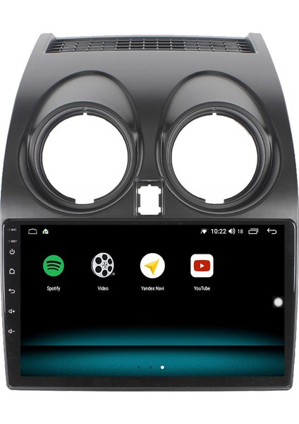 Nissan Qashqai Android 13 Multimedya Carplay 4gb RAM+64GB HDD 2007-2013 Navigasyon Ekran modelleri