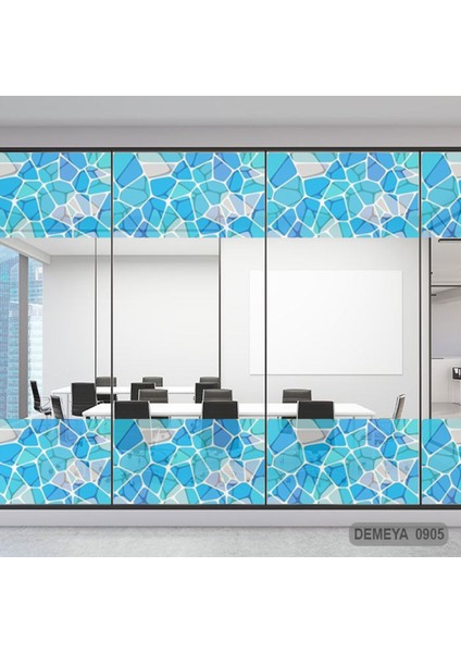 Cam Serisi Vitray Görünüm Için Kendinden Yapışkanlı Cam Kaplama Folyosu fiyatları