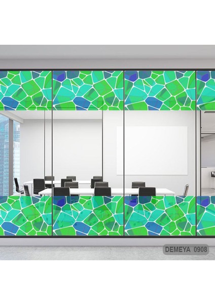 Cam Serisi Vitray Görünüm Için Kendinden Yapışkanlı Cam Kaplama Folyosu fiyatları