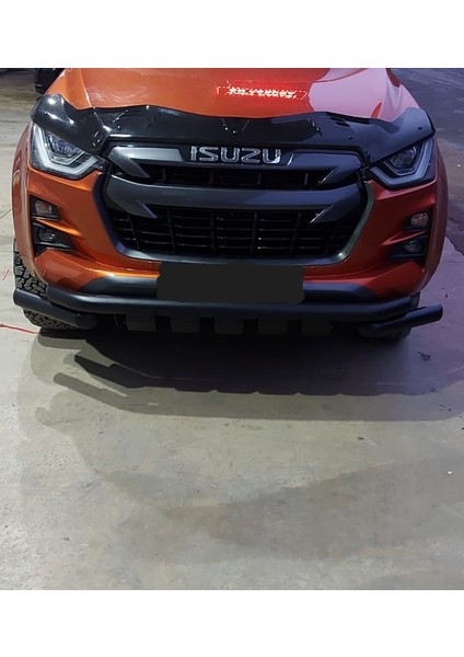 Isuzu D-Max 2021 Sonrası Siyah Ön Koruma Glocity Model