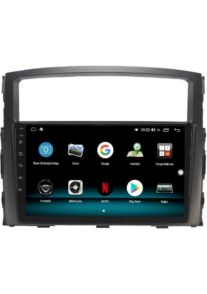 Mitsubishi Pajero Android 13 Multimedya Carplay 4gb RAM+64GB HDD Navigasyon Ekran fırsatları