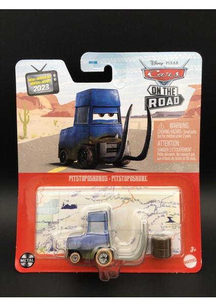 Disney Pixar Cars Pitstoposaurus Cars On The Road Dino Park Pitty Tires Cerenu.a.s.m. modelleri