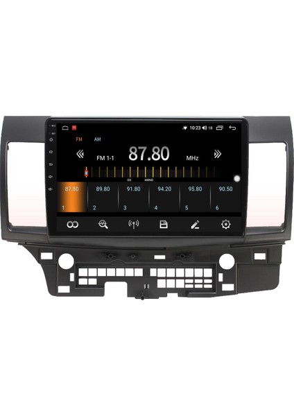 Mitsubishi Lancer Android 13 Multimedya Carplay 4gb RAM+64GB HDD 2008-2015 Navigasyon Ekran