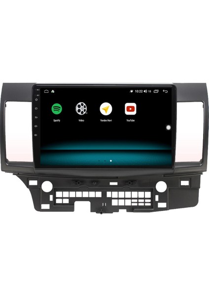 Mitsubishi Lancer Android 13 Multimedya Carplay 4gb RAM+64GB HDD 2008-2015 Navigasyon Ekran