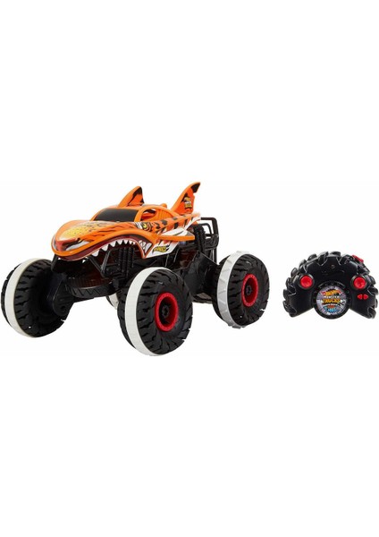 HGV87 Hot Wheels R/c Monster Trucks Durdurulamaz Tiger Shark